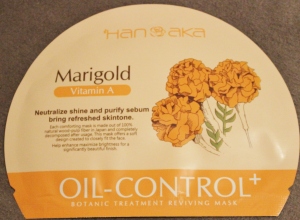 Hanaka Marigold Oil Control Sheet Mask